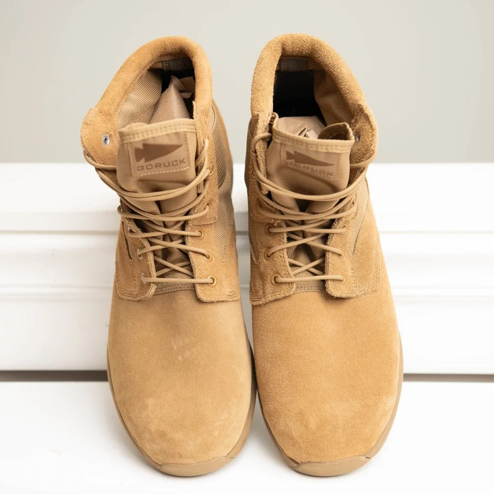 GORUCK MACV-1 Tactical Rucking Boots Mens 14 Tan Suede NWOT‎ Military GorpCore